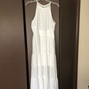 Bisou Bisou Halter Maxi Dress — worn once